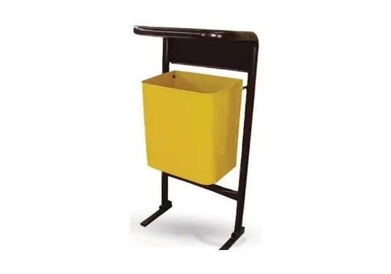 سطل زباله پارکی چدنی مدل SP-1010