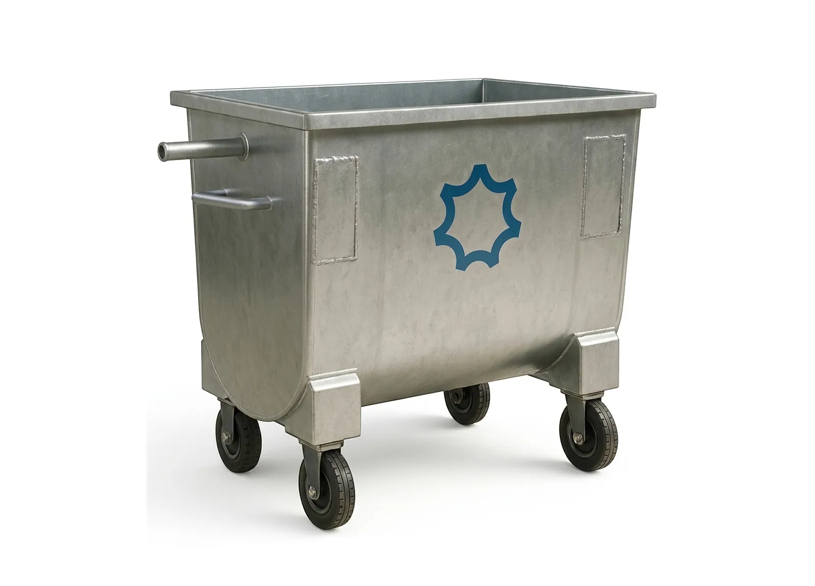 مخزن زباله گالوانیزه ۷۷۰ لیتری مدل SP-303